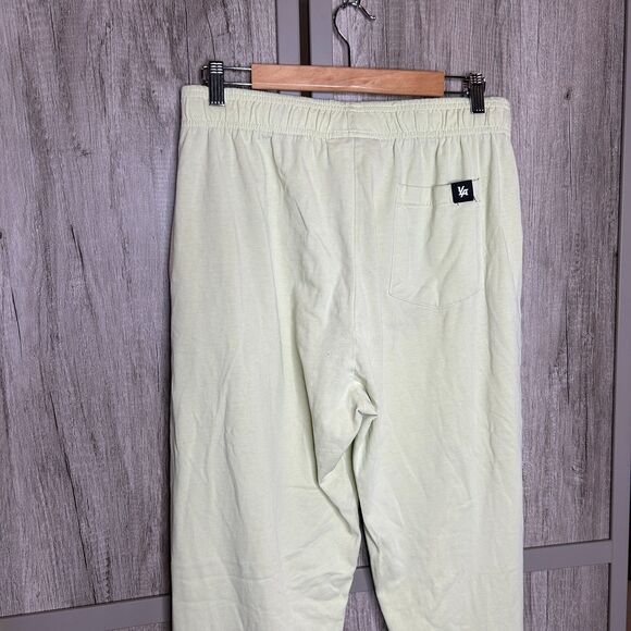 YoungLA Jogger Pants Sweatpants Light Green Color Cotton Streetwear Size L - Picture 4 of 8
